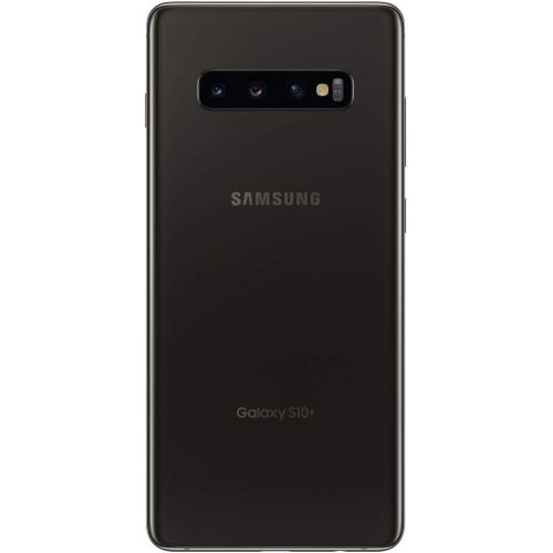  Amazon Renewed Samsung Galaxy S10+, 128GB, Ceramic Black - Unlocked (Renewed Premium)