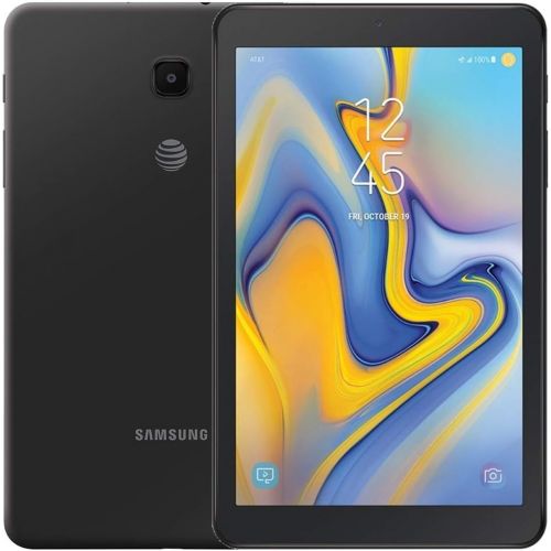  Amazon Renewed Samsung Galaxy Tab A 8.0 (32GB, 2GB, Wi-Fi + Cellular) 4G LTE Tablet, GPS, GSM AT&T Unlocked (T-Mobile, Metro, Cricket, Straight Talk) US Warranty SM-T387A (Black, 64GB SD Bundle)