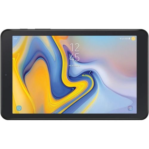  Amazon Renewed Samsung Galaxy Tab A 8.0 (32GB, 2GB, Wi-Fi + Cellular) 4G LTE Tablet, GPS, GSM AT&T Unlocked (T-Mobile, Metro, Cricket, Straight Talk) US Warranty SM-T387A (Black, 64GB SD Bundle)