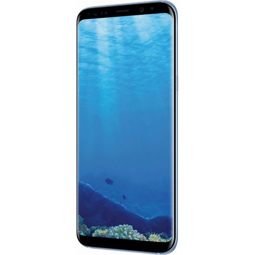  Amazon Renewed Samsung Galaxy S8+ Plus 64GB T-Mobile GSM Unlocked (Renewed) (Coral Blue)