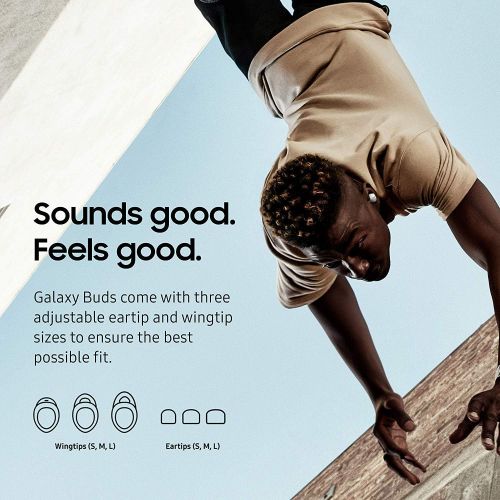  Amazon Renewed Samsung Galaxy Buds True Wireless Earbuds - White (Renewed)