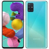 Amazon Renewed Samsung Galaxy A51 (128GB, 4GB) 6.5, 48MP Quad Camera, Dual SIM GSM Unlocked A515F/DS- Global 4G LTE International Model - Prism Crush Blue (Renewed)