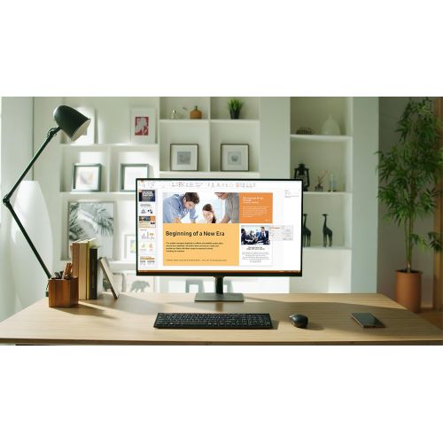  Amazon Renewed SAMSUNG 27-inch M5 Smart Monitor with Mobile Connectivity, FHD, Remote Access, Office 365 (LS27AM500NNXZA), Black (Renewed)