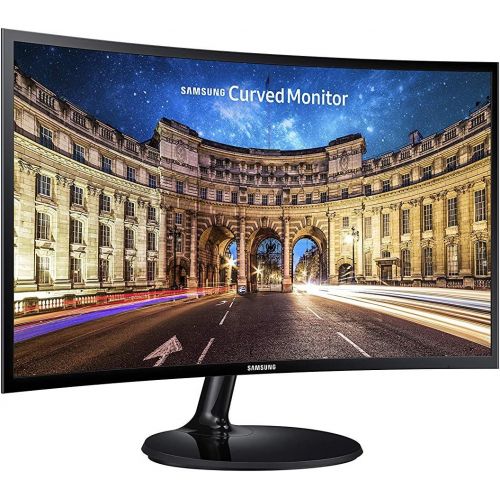  Amazon Renewed Samsung LC24F392FHNXZA 24-inch Curved LED Gaming Monitor (Super Slim Design), 60Hz Refresh Rate w/AMD FreeSync Game Mode (Renewed)