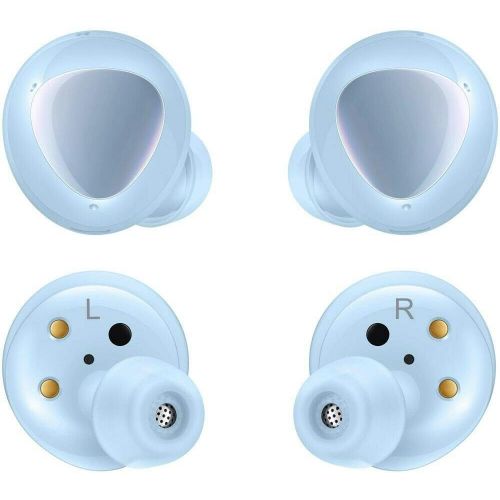  Amazon Renewed Samsung Galaxy Buds+ Plus, True Wireless Earbuds w/Improved Battery and Call Quality (Wireless Charging Case Included), (Cloud Blue) (Renewed)