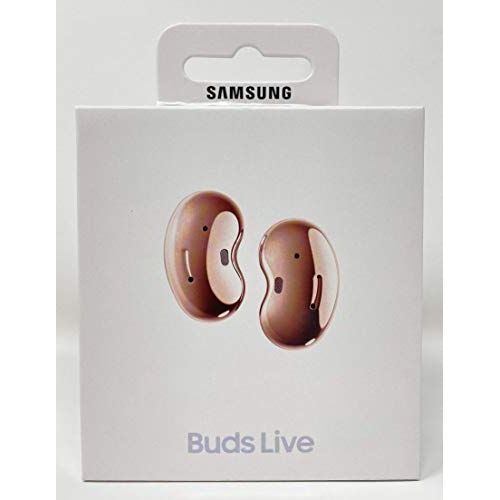  Amazon Renewed Samsung Galaxy Buds Live, Earbuds w/Active Noise Cancelling (Mystic Bronze) (Renewed)