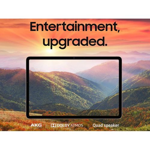  Amazon Renewed Samsung Galaxy Tab S7+ Wi-Fi, Mystic Black - 256 GB (Renewed)