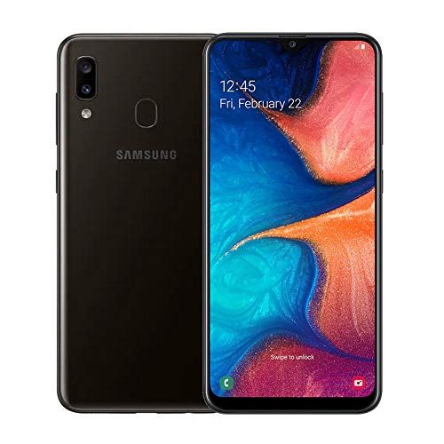  Amazon Renewed Samsung Galaxy A20 US Version Factory Unlocked 32GB Memory, 6.4 GSM & CDMA Compatible, Black (Renewed)