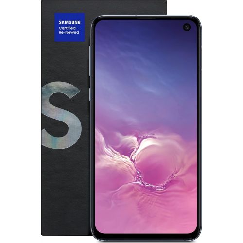  Amazon Renewed Samsung Galaxy S10e, 128GB, Prism Black - Unlocked (Renewed Premium)