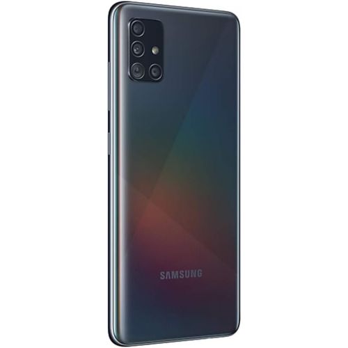  Amazon Renewed Samsung Galaxy A51 A515F 128GB DUOS GSM Unlocked Phone w/ Quad Camera 48 MP + 12 MP + 5 MP + 5 MP (International Variant/US Compatible LTE) - Prism Crush Black (Renewed)