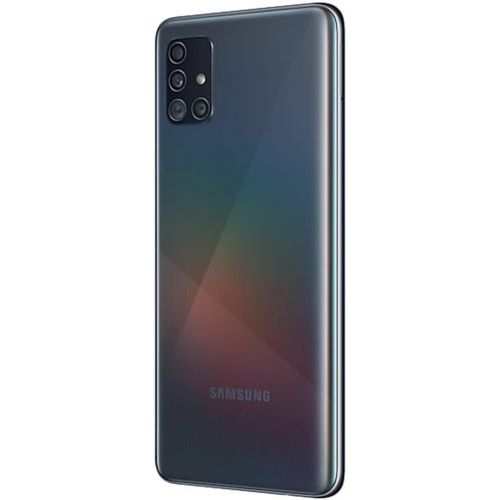  Amazon Renewed Samsung Galaxy A51 A515F 128GB DUOS GSM Unlocked Phone w/ Quad Camera 48 MP + 12 MP + 5 MP + 5 MP (International Variant/US Compatible LTE) - Prism Crush Black (Renewed)