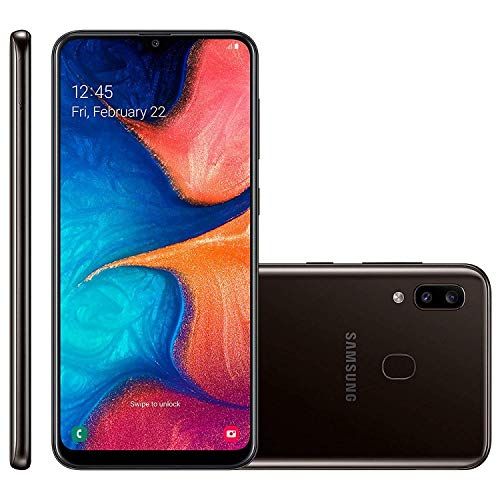  Amazon Renewed Samsung Galaxy A20 6.4 A205U 32GB T-Mobile - Black (Renewed)