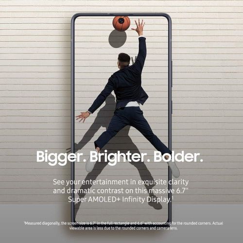  Amazon Renewed Samsung Galaxy A71 5G LTE Verizon 6.7 AMOLED Screen 128GB of Storage Long Lasting Battery Single SIM 2020 Model Black - (SM-A716VTKMVZW) (Renewed)