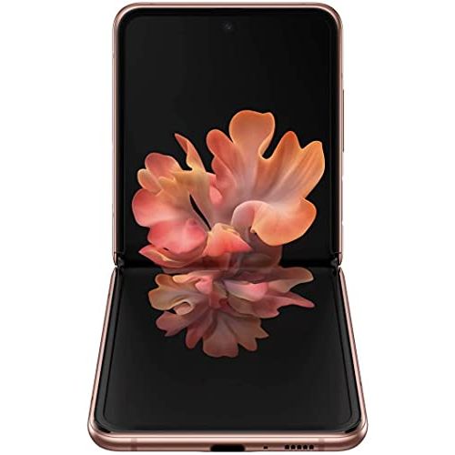  Amazon Renewed Samsung Galaxy Z Flip 5G Android Cell Phone US Version Smartphone 256GB Storage Folding Glass Technology Long-Lasting Mobile Battery Mystic Bronze, T-Mobile Locked - (Renewed)
