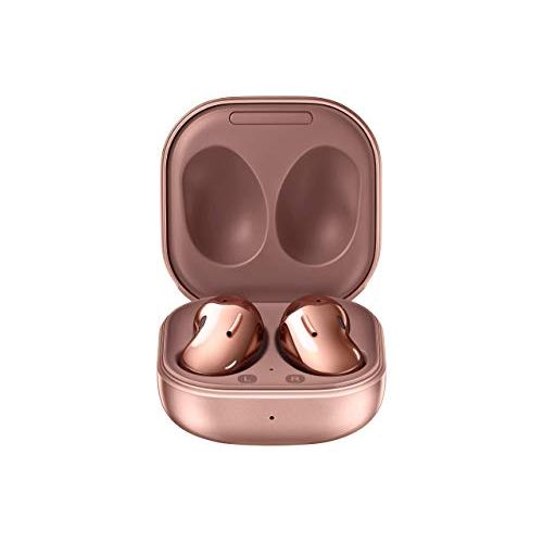  Amazon Renewed Samsung Galaxy Buds Live True Wireless Earbud Headphones - Mystic Bronze (Renewed)