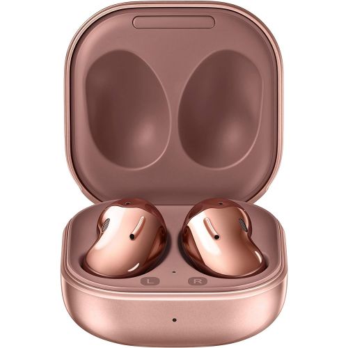  Amazon Renewed Samsung Galaxy Buds Live True Wireless Earbud Headphones - Mystic Bronze (Renewed)