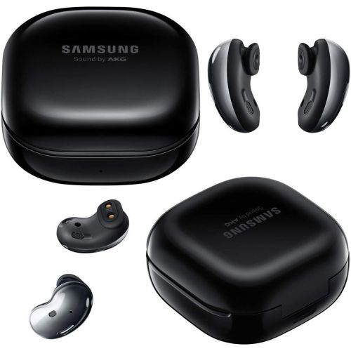  Amazon Renewed Samsung Galaxy Buds Live True Wireless Earbud Headphones - Mystic Black (Renewed)