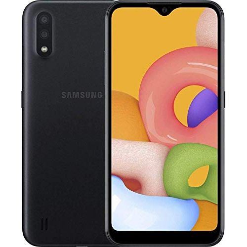  Amazon Renewed Samsung Galaxy A01 SM-A015A 16GB 5.7” Single-SIM Android Smartphone (Renewed) (Black, GSM Unlocked)