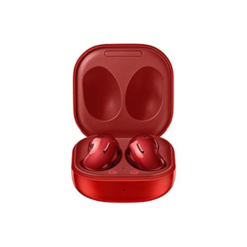  Amazon Renewed Samsung Galaxy Buds Live - True Wireless EarBuds with ANC - Mystic Red (Renewed)