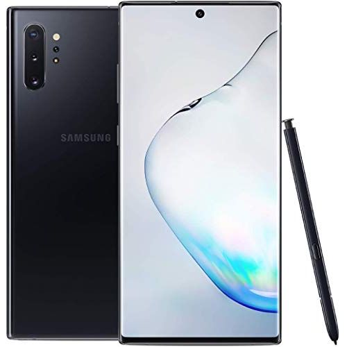  Amazon Renewed Samsung Galaxy Note 10+, 256GB, Aura Black - Fully Unlocked (Renewed)