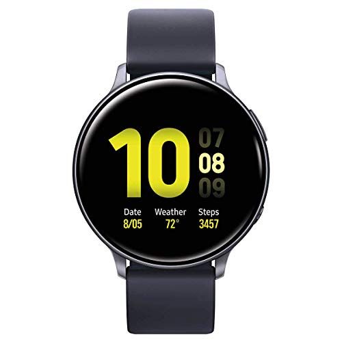  Amazon Renewed Samsung Galaxy Active 2 Smartwatch 40mm with Extra Charging Cable, Black - SM-R830NZKCXAR (Renewed)