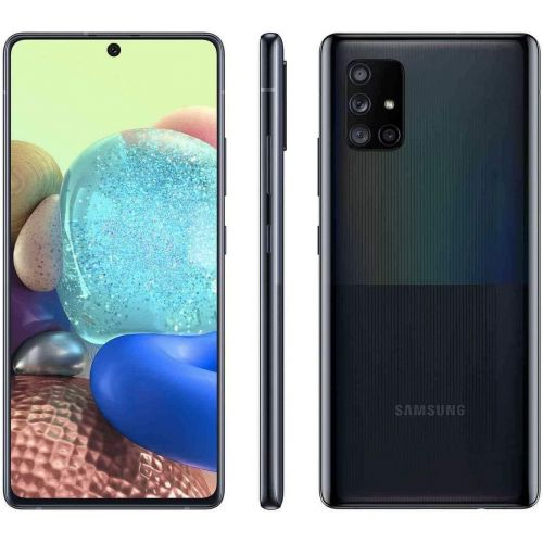 삼성 Amazon Renewed Samsung Galaxy A71 (5G) 128GB (6.7 inch) Display Quad Camera 64MP A716U Smartphone - Black - T-Mobile Locked - (Renewed)