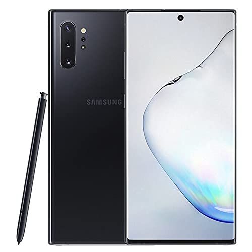  Amazon Renewed Samsung Galaxy Note 10, 256GB, Aura Black - Fully Unlocked (Renewed)