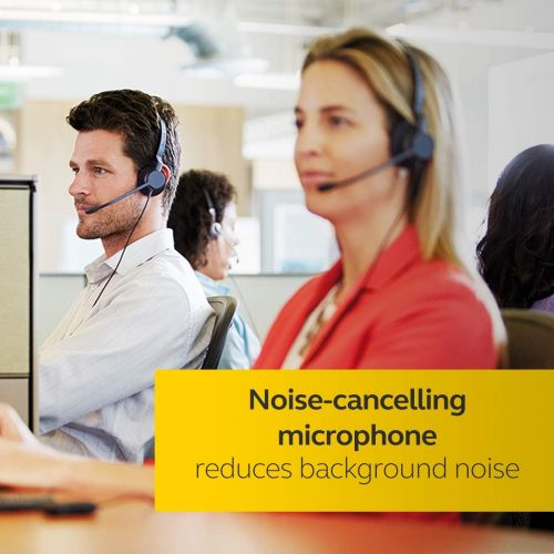  Amazon Renewed 2TX1008 - Jabra Biz 2300 USB UC Duo Headset (Renewed)