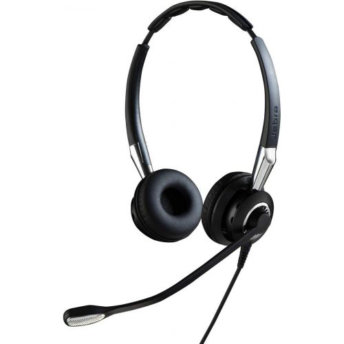  Amazon Renewed Jabra 2400 II QD Duo UNC Wired Headset - Black (Renewed)