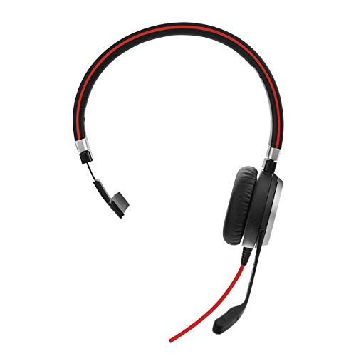  Amazon Renewed Jabra Evolve 40 UC Mono Wired Headset (Renewed)