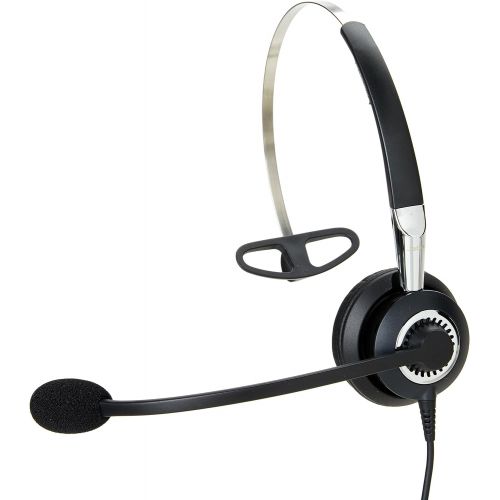  Amazon Renewed Jabra BIZ 2420 Mono Corded Headset for Deskphone (Renewed)