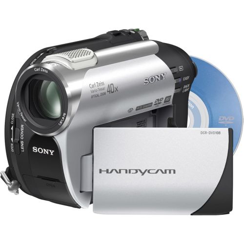  Amazon Renewed Sony DCR-DVD108 DVD Handycam Camcorder with 40x Optical Zoom (Discontinued by Manufacturer) (Renewed)