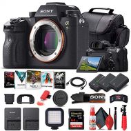 Amazon Renewed Sony Alpha a9 Mirrorless Digital Camera (Body Only) (ILCE9/B) + 64GB Memory Card + 2 x NP-FZ-100 Battery + Corel Photo Software + Case + External Charger + Card Reader + LED Light