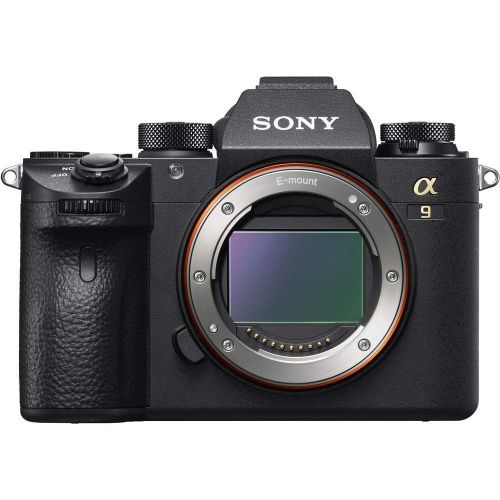  Amazon Renewed Sony Alpha a9 Mirrorless Digital Camera (Body Only) (ILCE9/B) + 64GB Memory Card + 2 x NP-FZ-100 Battery + Corel Photo Software + Case + External Charger + Card Reader + LED Light