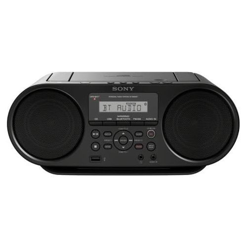  Amazon Renewed Sony Portable Bluetooth Digital Turner AM/FM CD Player Mega Bass Reflex Stereo Sound System (Renewed)