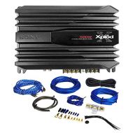 Amazon Renewed Sony XM-N502 500 Watt 2/1 Channel Bridgeable Stereo Car Audio Amplifier+Amp Kit (Renewed)