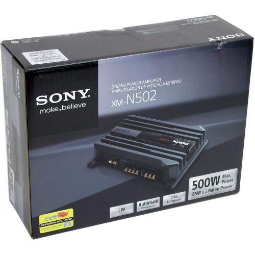  Amazon Renewed Sony XMN502 2/1 Channel 500-Watt Amplifier (Renewed)