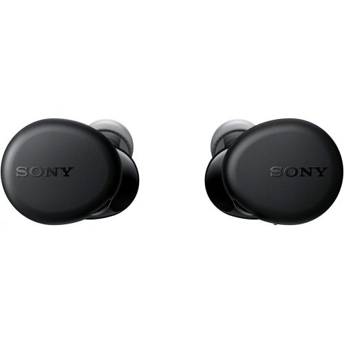  Amazon Renewed Sony Extra Bass True Wireless Headphones - Black - WF-XB700/BZ(Renewed)