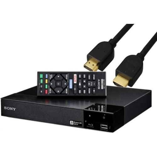  Amazon Renewed Sony S3700 Blu-Ray Disc Player with Wi-Fi W/ High-Speed HDMI Cable with Ethernet (Renewed)