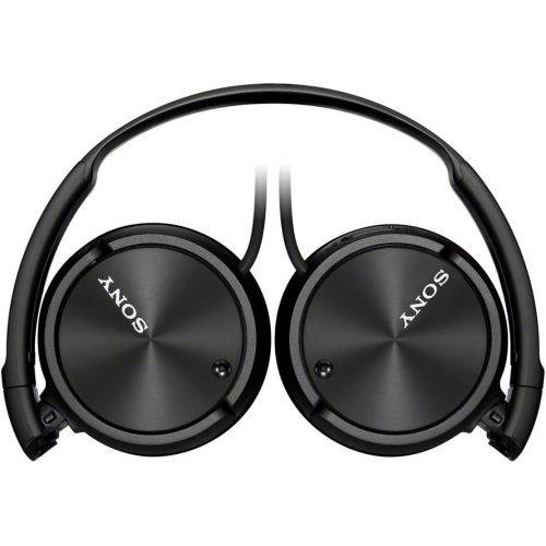  Amazon Renewed Sony MDR-ZX110NC Extra Bass Noise-Cancelling Headphones with Neodymium Magnets & 30mm Drivers, Black (Renewed)