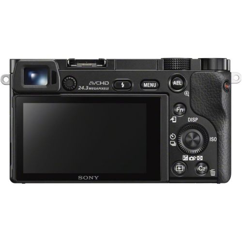  Amazon Renewed Sony a6000 mirrorless Camera Bundle 16-50mm F3.5-5.6 and 55-210mm F4.5-6.3 Lens, 32GB Card, case (Renewed)