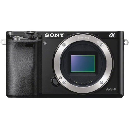  Amazon Renewed Sony a6000 mirrorless Camera Bundle 16-50mm F3.5-5.6 and 55-210mm F4.5-6.3 Lens, 32GB Card, case (Renewed)