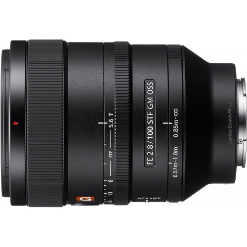  Amazon Renewed Sony SEL100F28GM 100mm f2.8 Medium-telephoto Fixed Prime Camera Lens, Black (Renewed)