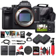 Amazon Renewed Sony Alpha a7R IV Mirrorless Digital Camera (Body Only) (ILCE7RM4/B) + 64GB Memory Card + NP-FZ-100 Battery + Corel Photo Software + Case + External Charger + Card Reader + HDMI Ca