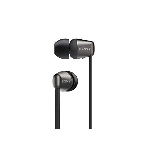  Amazon Renewed Sony WI-C310 Wireless in-Ear Headphones, Black (Renewed)