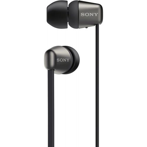  Amazon Renewed Sony WI-C310 Wireless in-Ear Headphones, Black (Renewed)