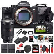 Amazon Renewed Sony Alpha a7R IV Mirrorless Digital Camera (Body Only) (ILCE7RM4/B) + Sony FE 24-70mm Lens + 64GB Memory Card + NP-FZ-100 Battery + Corel Photo Software + Case + External Charger