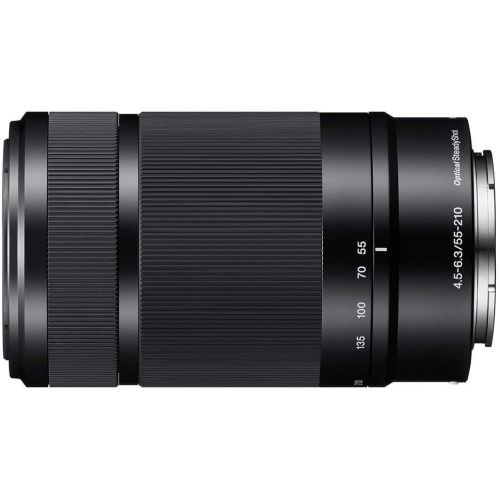  Amazon Renewed SONY E 55-210mm F4.5-6.3 Lens for SONY E-Mount Cameras (Black) (Renewed)