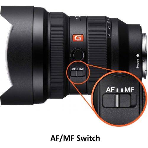  Amazon Renewed Sony FE 12-24mm F2.8 G Master Full-Frame Constant-Aperture Ultra-Wide Zoom Lens (SEL1224GM) (Renewed)
