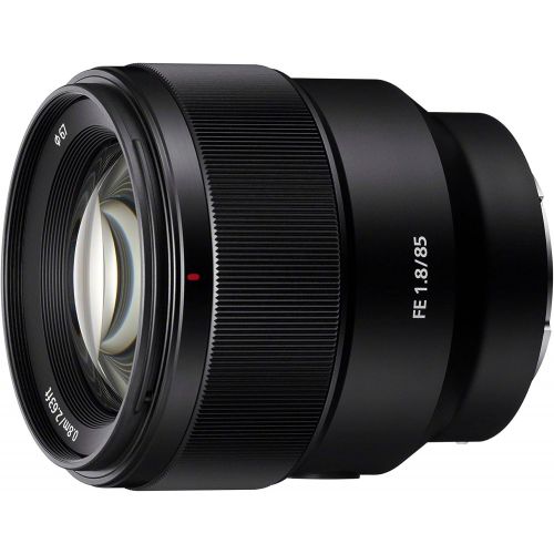  Amazon Renewed Sony SEL85F18 85mm F/1.8-22 Medium-Telephoto Fixed Prime Camera Lens, Black (Renewed)